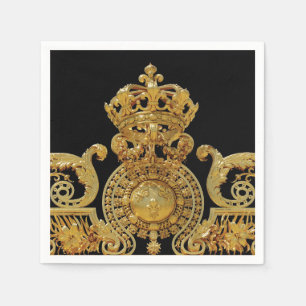 Isolated Golden gate of Versailles castle - Frankr Servet