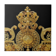 Isolated Golden gate of Versailles castle - Frankr