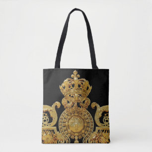 Isolated Golden gate of Versailles castle - Frankr Tote Bag