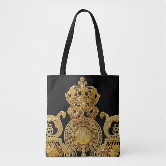 Isolated Golden gate of Versailles castle - Frankr Tote Bag (Voorkant)