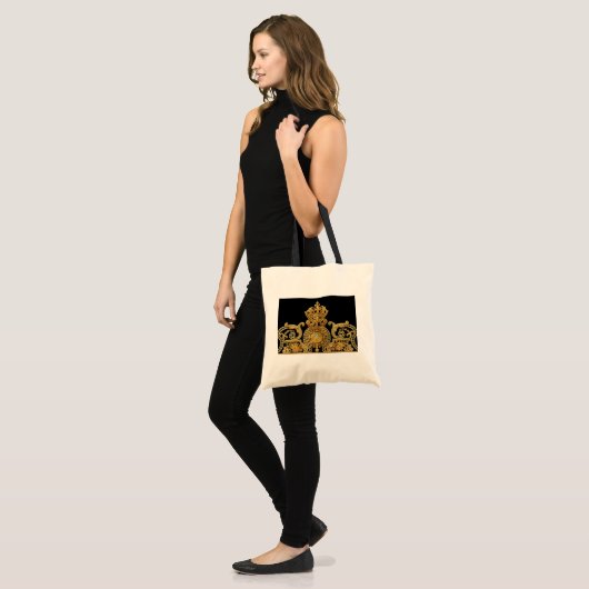 Isolated Golden gate of Versailles castle - Frankr Tote Bag (Voorkant (model))