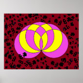 Isolated Spiralina Field Poster (Voorkant)