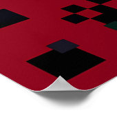 Isolated Spiralina Field Poster (Hoek)