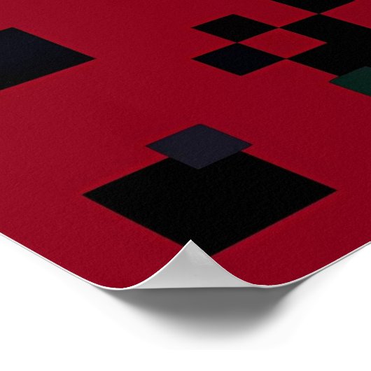 Isolated Spiralina Field Poster (Hoek)