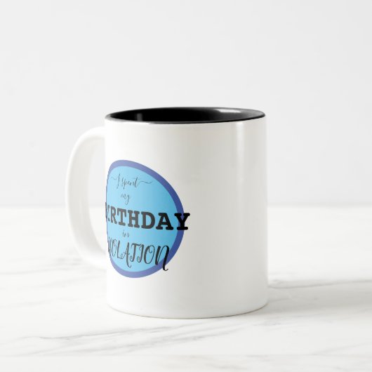 Isolatie Mok van de geboorte (Voorkant links)