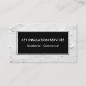 Isolatie Visitekaartjes Unieke moderne stijl (Voorkant)