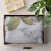  isolaties en bloemen Shabby Chic Tissuepapier (Geschenk)