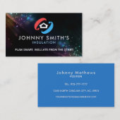 Isolatieslogans Visitekaartjes (Voorkant / Achterkant)