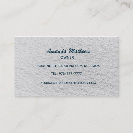 Isolatieslogans Visitekaartjes (Achterkant)