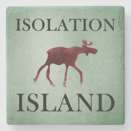 Isolation Island Clue Stenen Onderzetter