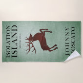 Isolation Island Deer badhanddoek (Voorkant)