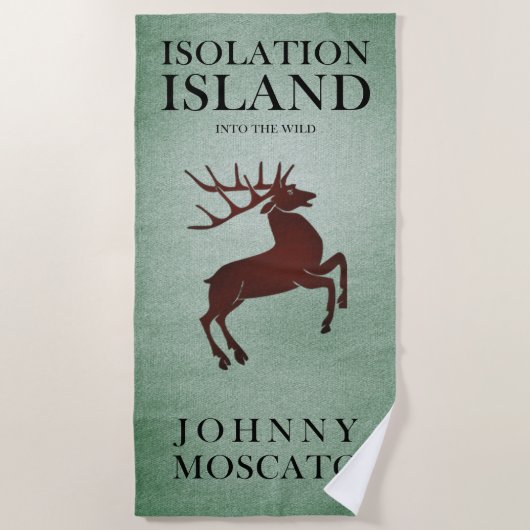 Isolation Island Deer badhanddoek (Voorkant)