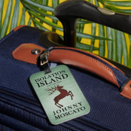Isolation Island Hint Bagagelabel