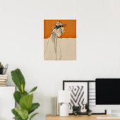 Isolde, Beardsley, Aubrey Poster (Thuiskantoor)
