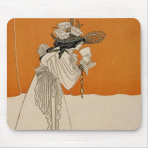 Isolde, illustratie uit 'The Studio', 1895 (lith Muismat