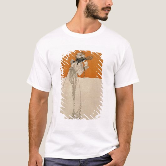 Isolde, illustratie uit 'The Studio', 1895 (lith T-shirt (Voorkant)