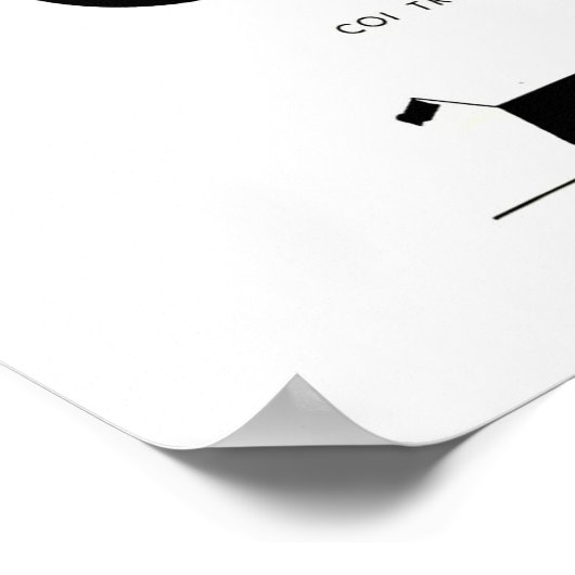 Isole,Canarie,reisposter Poster (Hoek)