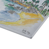 Isolella Beach, Ajaccio | Corsica, Frankrijk Snijplank (Hoek)