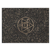 Isolerend stenen symbool 2 van Filosoof Tafelkleed (Voorkant (Horizontaal))