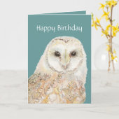 Isolerende vogelkaart kaart (Gele Bloem)