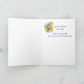 Isolerende vogelkaart kaart (Binnen)