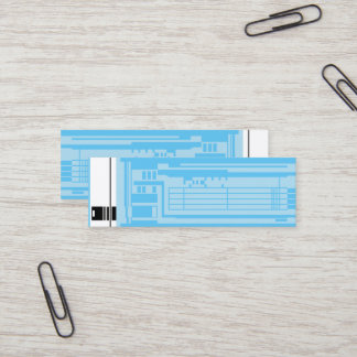 Isolineaire chip, Visitekaartje van 3,0 x 1,0 inch