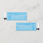 Isolineaire chip, Visitekaartje van 3,0 x 1,0 inch (Voorkant / Achterkant)