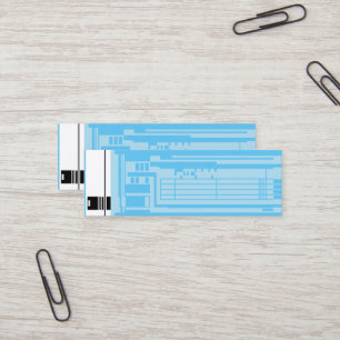 Isolineaire chip, Visitekaartje van 3,0 x 1,0 inch