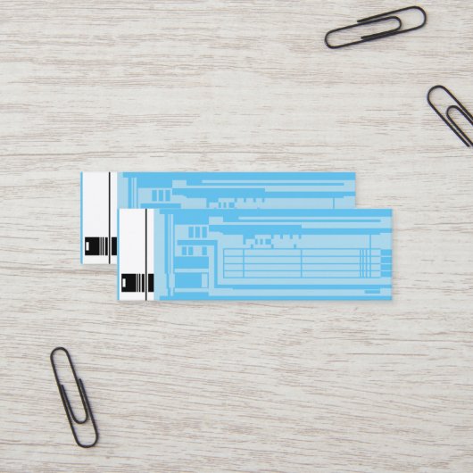 Isolineaire chip, Visitekaartje van 3,0 x 1,0 inch (Voorkant / Achterkant in situ)