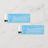 Isolineaire chip, Visitekaartje van 3,0 x 1,0 inch (Voorkant / Achterkant)