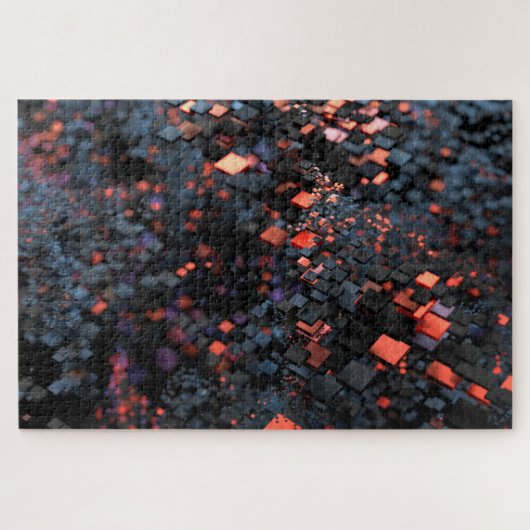 Isometer (zwart) legpuzzel (Horizontaal)