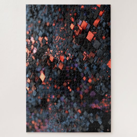 Isometer (zwart) legpuzzel (Verticaal)