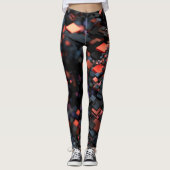 Isometer (zwart) Licentie Bord Lijst Leggings (Voorkant)
