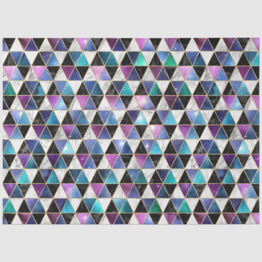 Isometric Galaxy Serie Ontwerp 9 Tissuepapier (Voorkant)
