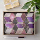 Isometrisch ontwerp uit de Galaxy-reeks 11 Tissuepapier (Geschenk)