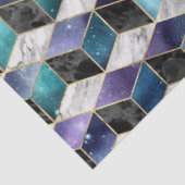 Isometrisch ontwerp uit de Galaxy-reeks 12 Tissuepapier (Detail)