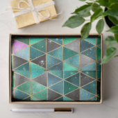 Isometrisch ontwerp uit de Galaxy-reeks 15 Tissuepapier (Geschenk)