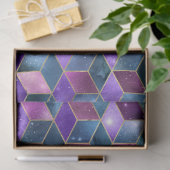 Isometrisch ontwerp uit de Galaxy-reeks 16 Tissuepapier (Geschenk)