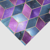 Isometrisch ontwerp uit de Galaxy-reeks 16 Tissuepapier (Detail)