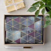 Isometrisch ontwerp uit de Galaxy-reeks 2 Tissuepapier (Geschenk)