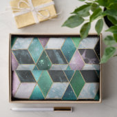 Isometrisch ontwerp uit de Galaxy-reeks 3 Tissuepapier (Geschenk)