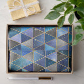 Isometrisch ontwerp uit de Galaxy-reeks 8 Tissuepapier (Geschenk)