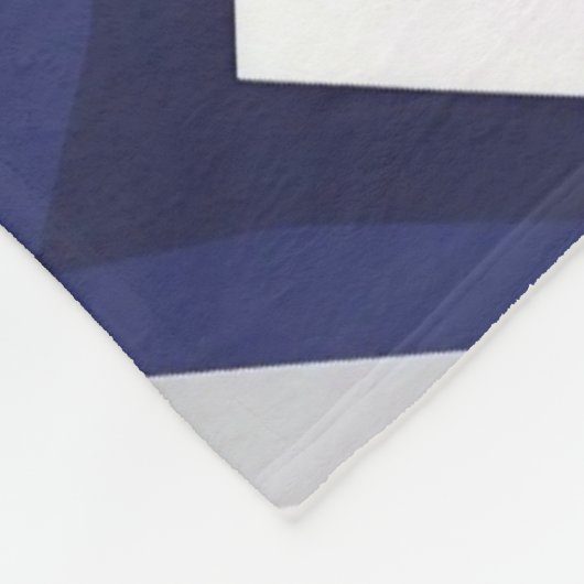Isometrisch VS-vlagpatroon Fleece Deken (Hoek)