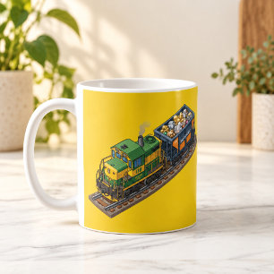 Isometrische erts-expres treintycoon mok