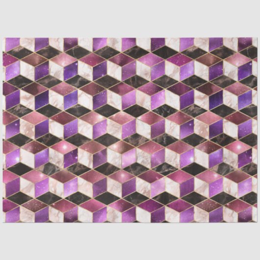 Isometrische Galaxy Serie Design 11 Tissuepapier (Voorkant)