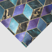 Isometrische Galaxy Serie Design 5 Tissuepapier (Detail)