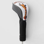 Isometrische Giraffe Golfheadcover (Schuin)