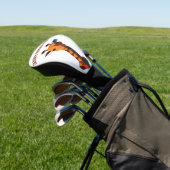Isometrische Giraffe Golfheadcover (Insitu)