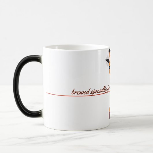 Isometrische Giraffe Magische Mok (Links)