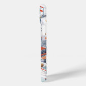 Isometrische Istanbul Travel Case-Mate iPhone Case (Achterkant / Links)